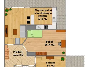 Prodej bytu 3+kk, Praha - Řeporyje, Wiesenthalova, 121 m2