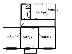 Pronájem bytu 3+1, Teplice, Ruská, 85 m2