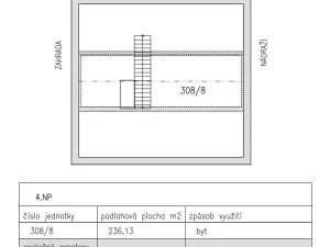 Prodej atypického bytu, Dolní Podluží, 246 m2