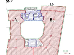 Pronájem kanceláře, Praha - Nové Město, Národní, 1214 m2