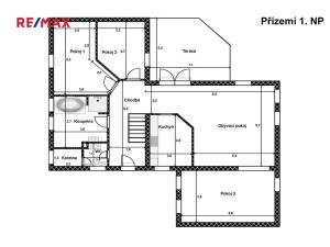 Prodej rodinného domu, Kostelec nad Labem, T. G. Masaryka, 263 m2