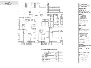 Pronájem bytu 2+kk, Praha - Žižkov, Prokopova, 62 m2