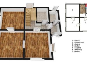 Prodej rodinného domu, Zbuzany, Nová, 82 m2