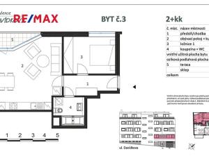 Prodej bytu 2+kk, Praha - Libeň, Davídkova, 56 m2