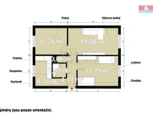 Prodej bytu 3+1, Karlovy Vary - Rybáře, Sokolovská, 80 m2