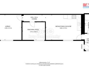 Prodej bytu 3+kk, Ostrava - Muglinov, Bohumínská, 70 m2