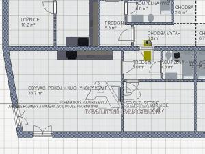 Pronájem bytu 2+kk, České Budějovice, Fráni Šrámka, 61 m2