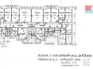 Prodej činžovního domu, Ostrava - Moravská Ostrava, 28. října, 2070 m2