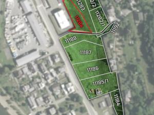 Prodej komerčního pozemku, Vsetín, Lázky, 1292 m2