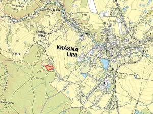 Prodej pole, Krásná Lípa, 11529 m2
