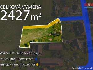 Prodej pozemku pro bydlení, Ostřetín - Vysoká u Holic, 2427 m2