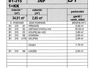 Pronájem bytu 1+kk, Praha - Uhříněves, Oty Bubeníčka, 37 m2