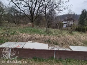 Dražba pozemku pro bydlení, Vsetín, 814 m2