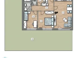 Prodej bytu 3+kk, Praha - Zličín, Strážovická, 77 m2