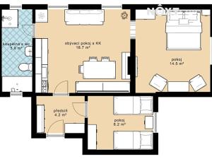 Prodej chaty, Kájov, 52 m2