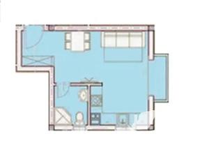 Prodej bytu 1+kk, Bjala, Bulharsko, 32 m2