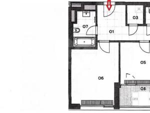 Pronájem bytu 3+kk, Praha - Střešovice, Cukrovarnická, 82 m2
