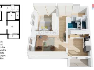 Prodej bytu 2+1, Havířov - Podlesí, Kosmonautů, 42 m2