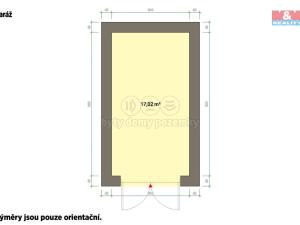 Prodej garáže, Cheb, Komenského, 20 m2