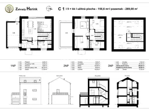 Prodej rodinného domu, Herink, Radějovická, 159 m2