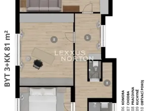 Prodej bytu 3+kk, Praha - Staré Město, Konviktská, 81 m2