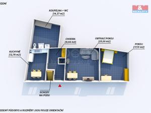 Prodej rodinného domu, Hořovice, Dlouhá, 76 m2