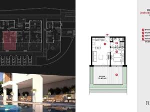 Prodej bytu 2+kk, Кавач, Černá Hora, 33 m2