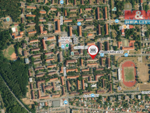 Pronájem bytu 2+1, Pardubice - Zelené Předměstí, Jilemnického, 55 m2