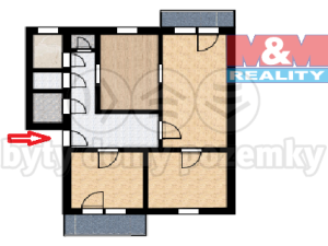 Prodej bytu 3+1, Leština u Světlé, 81 m2