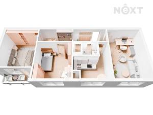Prodej bytu 3+1, Beroun, Švermova, 70 m2