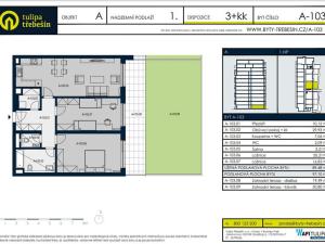 Prodej bytu 3+kk, Praha - Strašnice, Zvěřinova, 90 m2