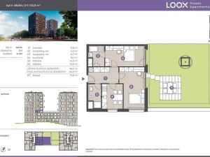 Pronájem bytu 2+1, Praha - Prosek, Litoměřická, 61 m2