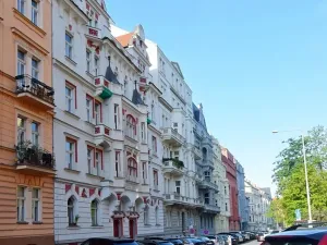 Pronájem bytu 4+kk, Praha - Vinohrady, Polská, 76 m2