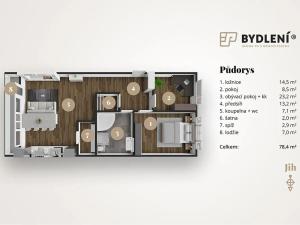 Prodej bytu 3+1, Teplice, Antonína Sochora, 71 m2