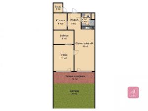 Prodej bytu 2+kk, Vyškov, Sídliště Osvobození, 75 m2