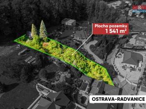 Prodej pozemku pro bydlení, Ostrava, Turgeněvova, 1541 m2
