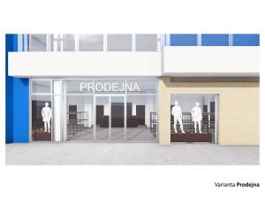 Pronájem obchodního prostoru, Pardubice, třída Míru, 180 m2