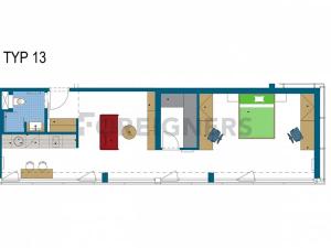 Pronájem bytu 2+kk, Brno, Dornych, 50 m2