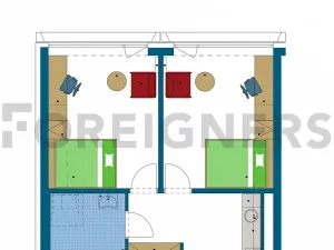 Pronájem bytu 2+1, Brno, Dornych, 50 m2