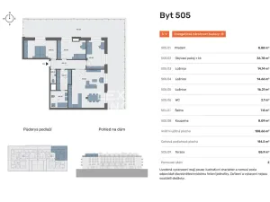 Prodej bytu 4+kk, Praha - Hostavice, Českobrodská, 109 m2