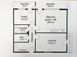 Prodej bytu 3+kk, Praha - Vršovice, Moskevská, 80 m2