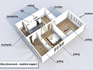 Pronájem bytu 3+1, Domažlice, Švabinského, 70 m2