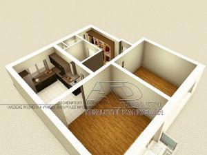 Pronájem bytu 2+1, České Budějovice, Heydukova, 63 m2