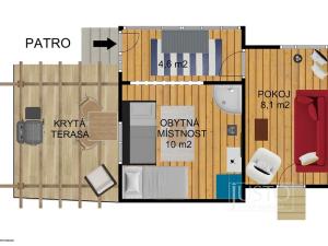 Prodej chaty, Písek, 44 m2