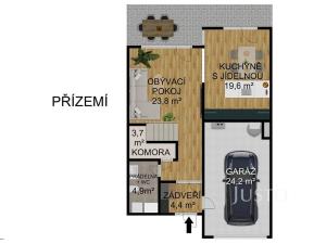Prodej rodinného domu, Písek, K Lipám, 169 m2