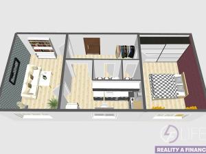 Prodej bytu 2+1, Poniklá, 57 m2