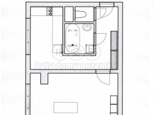 Pronájem bytu 1+1, Praha - Vokovice, Angolská, 32 m2