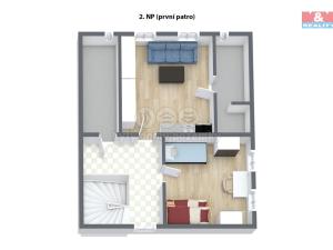Prodej rodinného domu, Stříbrná, 108 m2