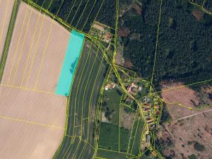 Prodej podílu pole, Vlčeves, 9391 m2