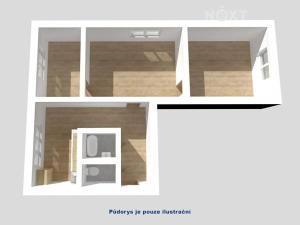 Prodej bytu 3+1, Orlová, Kpt. Jaroše, 55 m2